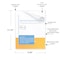 C-Line Products 8-1/2" x 11" Clear Reduced Glare Recycled Poly Project Folders, 25/BX 62127 - alternate 5