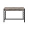 Homeroots 42" Brown and Black Writing Desk With Two Drawers 491425 - alternate 4