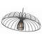 Z-Lite Valencia Matte Black 1 Light Pendant 623P24-MB - alternate 6