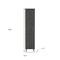 Homeroots 71in Gray Wood Pantry Or Storage Closet 546431 - alternate 2