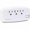 Cyberpower 3 NEMA 5-15R OUTLETS WALL TAP PLUG 900 JOULES EMI/RFI CSB300W - alternate 1