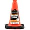 Xpose Safety Traffic Safety Cone, 12 in, PVC Plastic, No Collar, Orange OTC12-1-X - alternate 1
