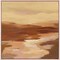 Homeroots Cinnamon Riverbank I White Floater Frame Print Wall Art 525764 - alternate 1