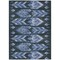 Homeroots 3' X 5' Denim Blue And Sky Blue Southwestern Washable Indoor Outdoor Area Rug 587812 - alternate 7