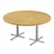 Correll Round Cafe Table, 60 in W, 60 in L, 29 in H, Particleboard Top, Fusion Maple SCT60R-16-98-16 - alternate 1