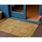 Homeroots 3' X 5' Peach Gray And Charcoal Patchwork Washable Indoor Outdoor Area Rug 581587 - alternate 1