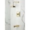 Kingston Brass Single-Handle Pressure Balanced Tub and Shower Faucet, Polished Brass KB5892AX - alternate 5