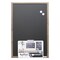 Bazic Products RUSTIQUE Wood Frame Magnetic Chalkboard, 20in. x 30in., Chalk Marker & Magnets 6081 - alternate 1