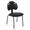 Office Star Products KH Office Chair, Black Seat, Black Back, 20 7/8 in W 23 in L Polyurethane Seat KH81391 - alternate 1
