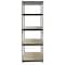 Sandusky Lee Freestanding Bulk Storage Rack, 24 in D, 48 in W, 5 Shelves, Silver Vein UR482472PB5P-SV - alternate 8