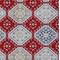 Homeroots 10' X 14' Red And Navy Blue Floral Washable Indoor Outdoor Area Rug 610774 - alternate 7