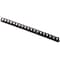 Fellowes SPINES, COMBND, 5/8in, BK, 100CT, 5PK 52327 - alternate 1