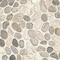 Msi Ivory White Mini Pebble Sample Tumbled Marble Mosaic Floor And Wall Tile ZOR-MD-0630-SAM - alternate 7