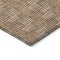 Homeroots 3' X 5' Copper And Beige Geometric Washable Indoor Outdoor Area Rug 595025 - alternate 9