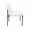 Manhattan Comfort Loft Metal Vegan Leather Side Chair in Ivory - Set of 2 DC1533-3 - alternate 9