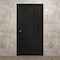 Sartodoors Sliding Closet Bi-fold Doors 64 x 96 inches, Ego 5010 Painted Black Oak, Sturdy Tracks Moldings Tr EGO5010BF-CHK-64x96 (2* 32x96) - alternate 4