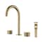 Kibi Circular X 8" Bathroom Sink Two Handle Widespread Faucet, Drain Assembly KBF1026BB - alternate 1