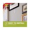 Command Sawtooth Picture Hanger Value Pack, Large, Plastic, White, 5 lb Capacity, 3 Hooks and 6 Strips/Pack 17042 - alternate 12