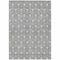 Homeroots 8' X 10' Gray And Light Gray Geometric Washable Indoor Outdoor Area Rug 596036 - alternate 4