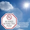 Signmission No Bikes Beyond This Point, 10 Inch X 10 Inch, Aluminum Metal Signs OC-A-10-75 - alternate 6