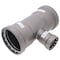 Viega MegaPress tee P1 3 P2 3 P3 1.25 carbon steel zinc-nickel coating 26595 - alternate 3