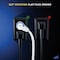 Maximm 10 Ft. 16/3 White 1-Outlet 360 Deg. Rotating Plug Flat Extension Cord ADW-360-31F10-W - alternate 6
