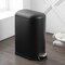 Happimess Roland 10.6-Gallon Step-Open Trash Can, Charcoal Black HPM1010B - alternate 7