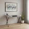 Homeroots 42" Gray and Black Computer Desk With Two Drawers 489880 - alternate 5