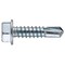 Hillman No. 10-16 Ga. X 1/2 in. L Hex Hex Washer Head Self-Drilling Screws, 100PK 560326 - alternate 3