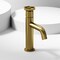 Vigo Ruxton Single Handle Single-Hole Bathroom Faucet in Matte Brushed Gold VG01050MG - alternate 3
