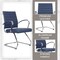 Leisuremod Benmar Modern Office Chair with Faux Leather Sled Base Task Chair & Arms BGO19BUL - alternate 7