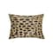 Homeroots Set of Two 12" X 20" Brown and Black Leopard Cowhide Lumbar Throw Pillows, 2PK 544651 - alternate 3