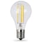 Feit Electric BPA1575N/850/FIL/2 LED Bulb, General Purpose, A15 Lamp, 75 W Equivalent, E17 Lamp Base, Dimmable BPA1575N/850/FIL/ - alternate 1