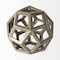 Homeroots Khaki Crackle Glaze Ceramic Geometric Sculpture 392533 - alternate 8