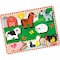 Melissa & Doug Farm Animals Chunky Puzzle, 9in x 12in, 8 Pieces 3723 - alternate 1