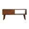 Homeroots 35in Brown Solid Wood Enclosed and Open Storage TV Stand 719193 - alternate 6