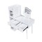 Homeroots 39" White Wood Lighted Mirrored Dresser 691732 - alternate 4
