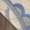 Homeroots 4' Blue And Gray Round Floral Indoor Outdoor Area Rug 546834 - alternate 8
