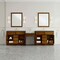 James Martin Vanities Bellshire 120" Dual Vanity Set w/ 24" Make-Up Counter, Honey Oak w/3 cm Parisien Bleu Silestone Top 660-VMC120-HNO-3PBL - alternate 5