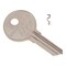 Kaba Ilco National Cabinet D8786 Blank Utility Key Silver 1069B - alternate 4