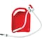 Tera Pump Battery Powered Fuel Transfer Pump with XL Vinyl Hose and U-Jug Adapter 20176/TRFA01-XL - alternate 1