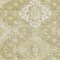 Homeroots 5' X 8' Wheat Gold And Ivory Medallion Washable Indoor Outdoor Area Rug 589057 - alternate 7