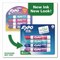 Expo Low-Odor Dry Erase Marker, Broad Chisel Tip, Assorted Colors, 4PK 2211555 - alternate 5