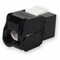 Add-On CAT6 UTP TOOLLESS KEYSTONE JACK 180 DEGREE ADD-C6UJK1TL-BK - alternate 1