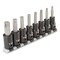 Tekton Socket Set, Steel, 8 1/8 in L SIB92102 - alternate 1