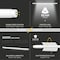 Nuwatt T5 LED Tube Lights 4FT, 4000K, Type A and B, Plug and Play or Ballast Bypass, 24W, 3200LM, 30PK NW-T5F-4-24W-40K-30P - alternate 6
