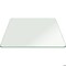 Fab Glass And Mirror Square Tempered Glass Table Top, 29in Inch, Clear, Wall Mirror, Safety Backing, Clear Finish 29SQR10THPETE - alternate 6