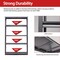 Wrightmaster 47.3in.*23.7in.*72.1in. 5-Tier Heavy Duty Storage Shelving with Large Capacity ZoroP160411 - alternate 8