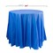 Smarty Had A Party 84 Navy Round Disposable Plastic Tablecloths 96 Tablecloths, 96PK 823270-NV-CASE - alternate 8