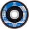 Pferd 4-1/2'' x 7/8'' A.H. POLIFAN Flap Disc - CO-FREEZE SG INOX, Ceramic oxide, 36 Grit, Flat 60804 - alternate 6